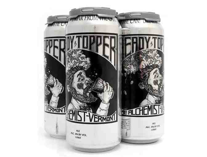 Heady Topper Double IPA Beer - Two 4-packs of 16 oz. cans