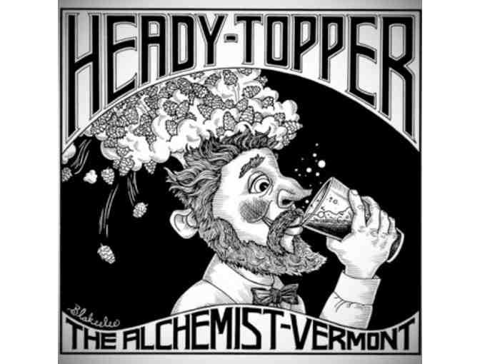Heady Topper Double IPA Beer - Two 4-packs of 16 oz. cans