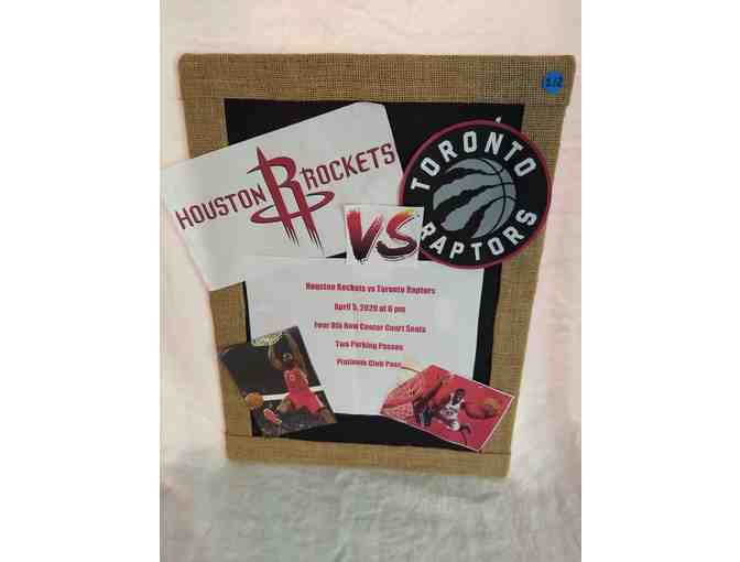 HOUSTON ROCKETS FLOOR SEATS