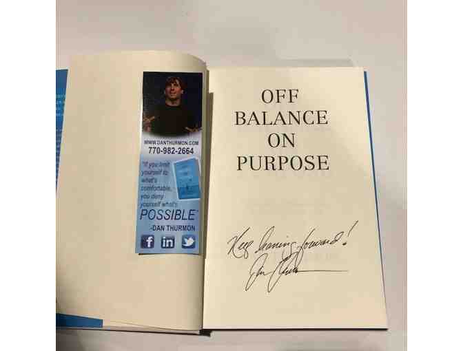 Signed copy Off Balance On Purpose