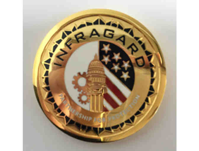 INFRAGARD Challenge Coin and Logo Pin