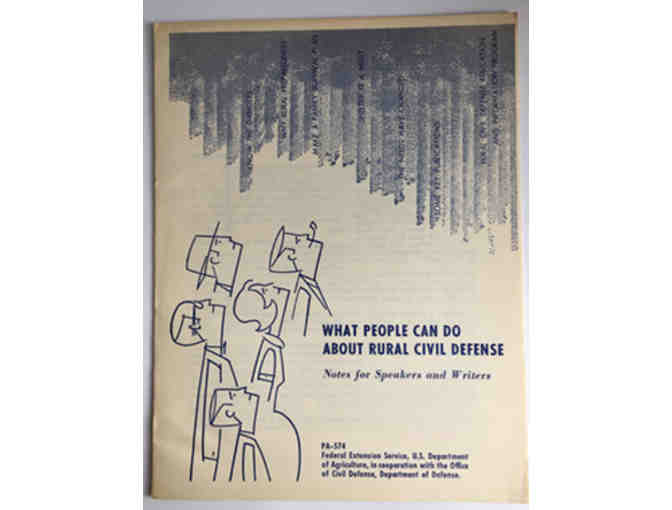 Collection of 3 Civil Defense Brochures on Family and Rural Protection