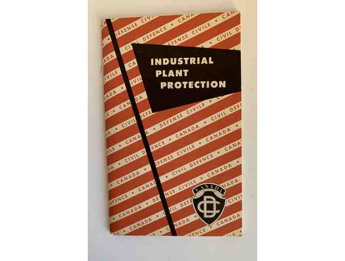 Vintage Civil Defense Manuals for Industrial Plant Protection
