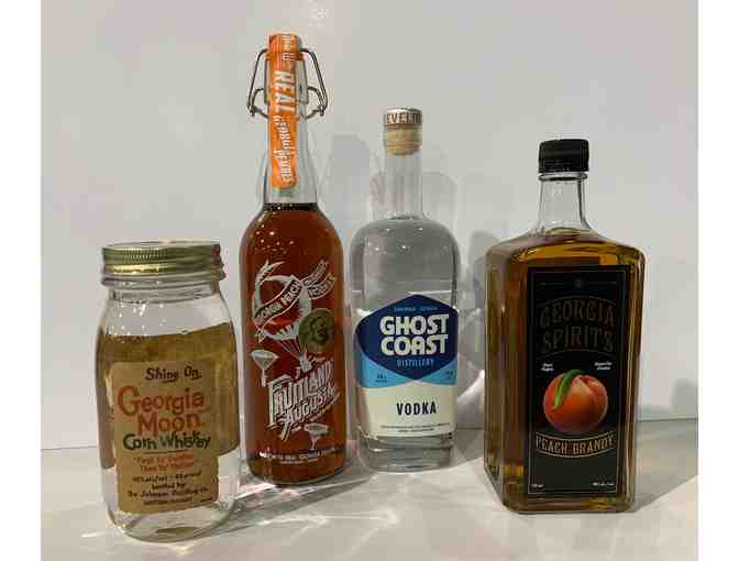 Spirits Collection - 4 Bottles of Georgia Themed Liquor