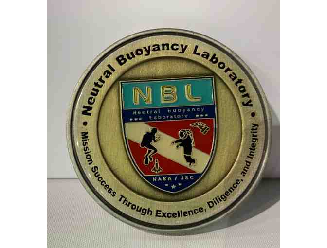 NASA Neutral Buoyancy Laboratory Challenge Coin
