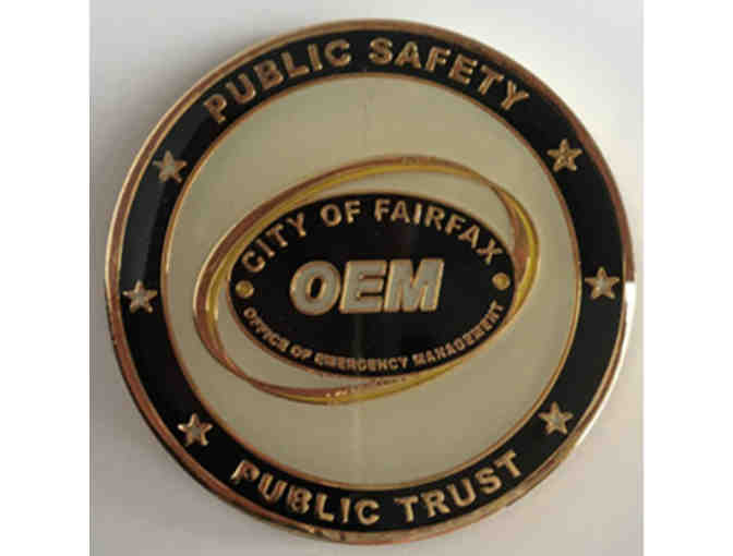 City of Fairfax (VA) OEM Public Safety, Public Trust Challenge Coin