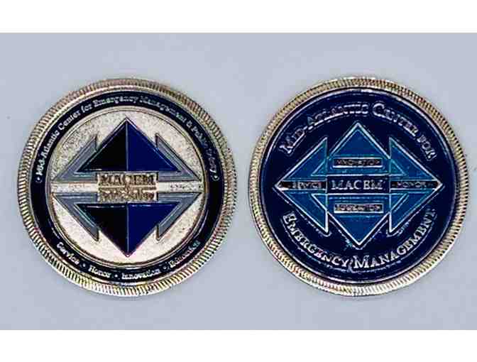 Mid-Atlantic Center For Emergency Management & Public Safety - Set of 2 Challenge Coins