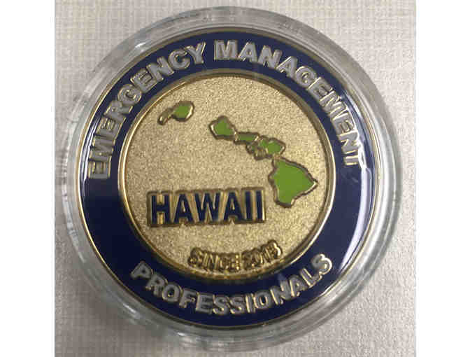 Emergency Management Professionals of Hawaii Challenge Coin
