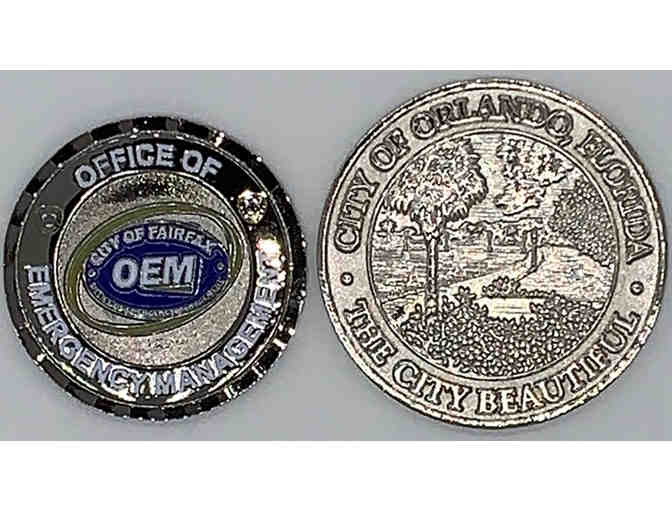 City of Fairfax (VA) OEM Challenge Coin Set