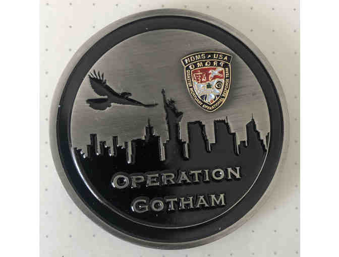 Operation Gotham COVID-19 challenge coin