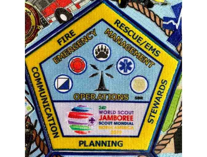 RARE 24th World Scout Jamboree Emergency Management Operations Patch Set