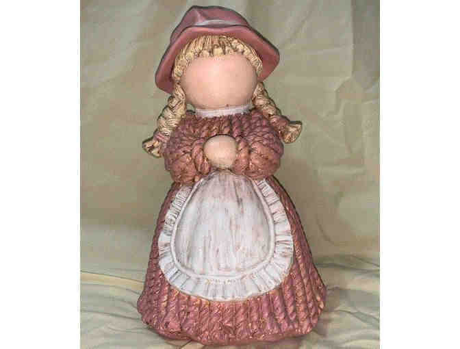 Ceramic mop doll - Painted by Laura Bohlmann