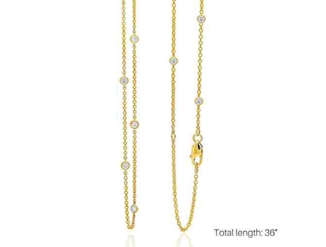Love at First Spark 36" in Yellow Gold Necklace - Photo 1