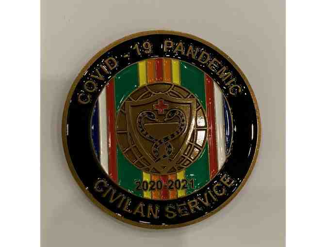 COVID-19 Pandemic Civilian Service Coin (Number 1)