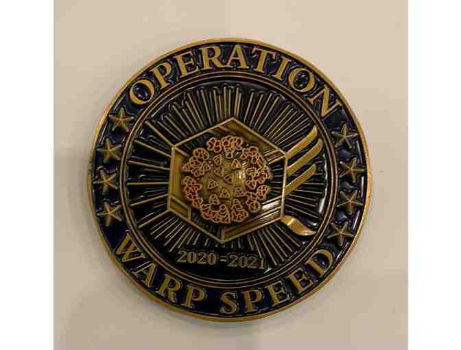 Operation Warp Speed Challenge Coin