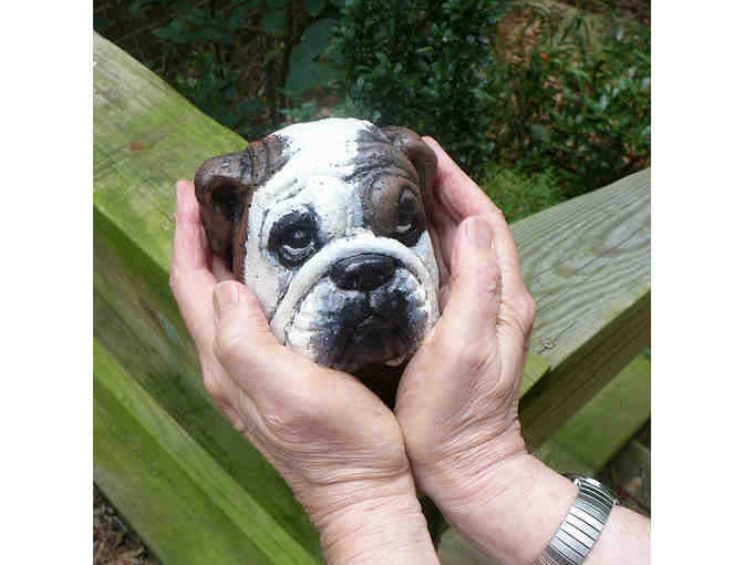 Mimi, the Bulldog Puppy by Valerie Clack