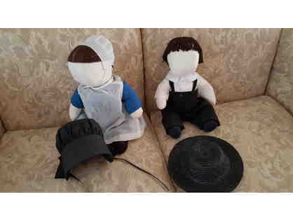 Amish Dolls- 30 years old and handmade