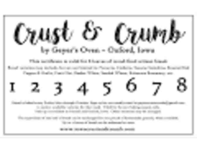 Punch Card for Wood-Fired Artisan Bread