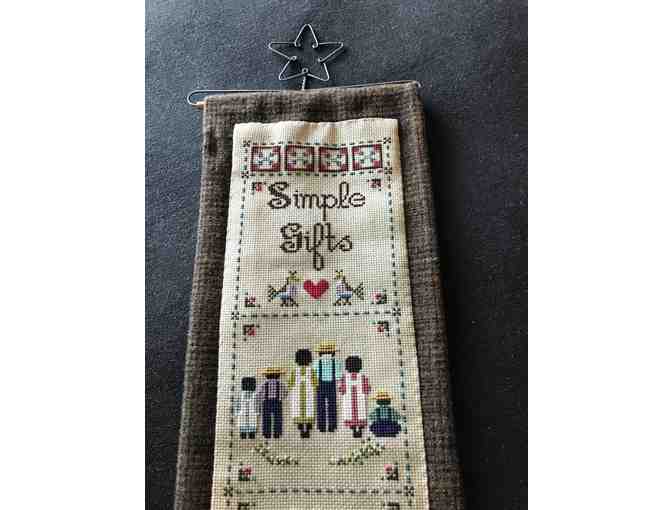 Simple Gifts wall hanging