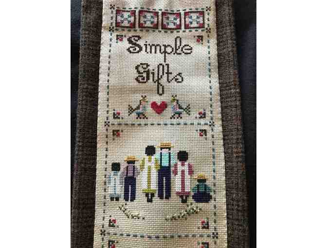 Simple Gifts wall hanging
