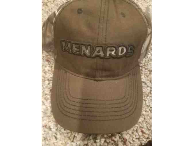 Menards 2XL White Shirt & Hat Combo #5