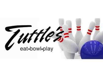 $150 gift certificate good for one child's birthday party at Tuttles Bowling