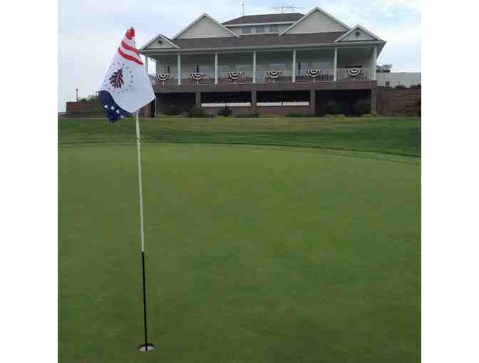 Round of golf with carts for four at The Oaks Golf Course