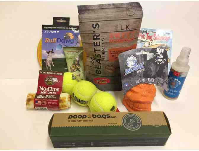 Dog toy and treat basket