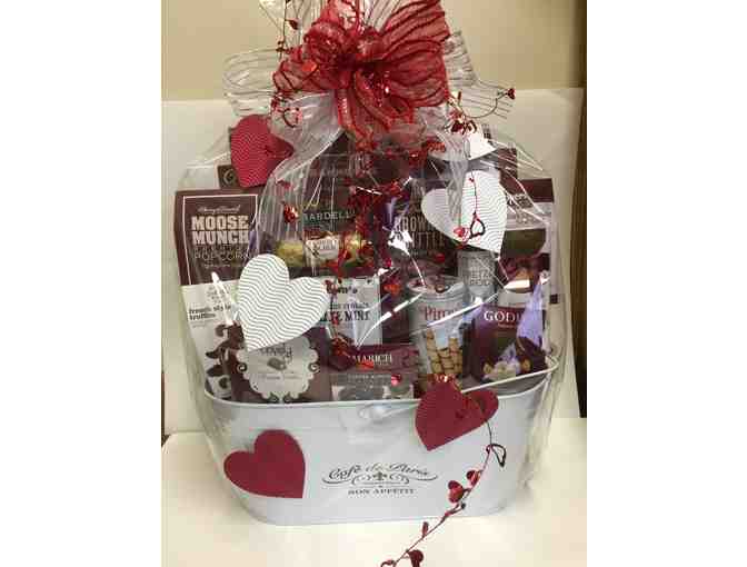 Chocolate lover's gift basket