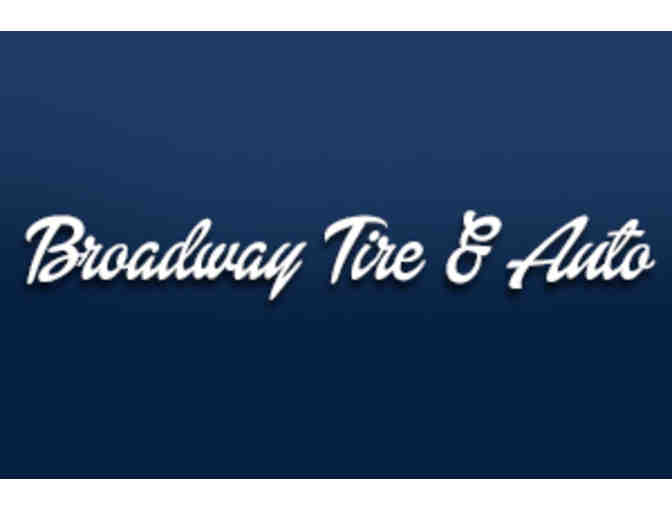 Three oil changes from Broadway Tire & Auto in Monona