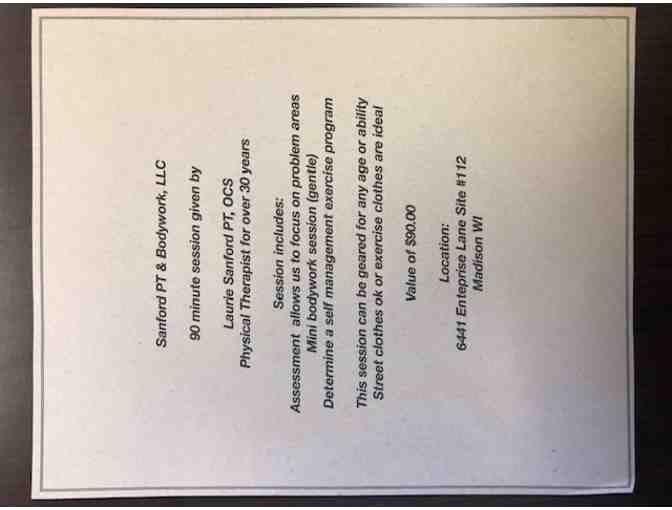 90 minute physical therapy session