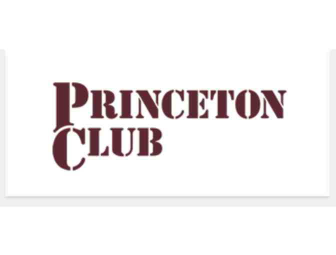 Three month membership to the Princeton Club