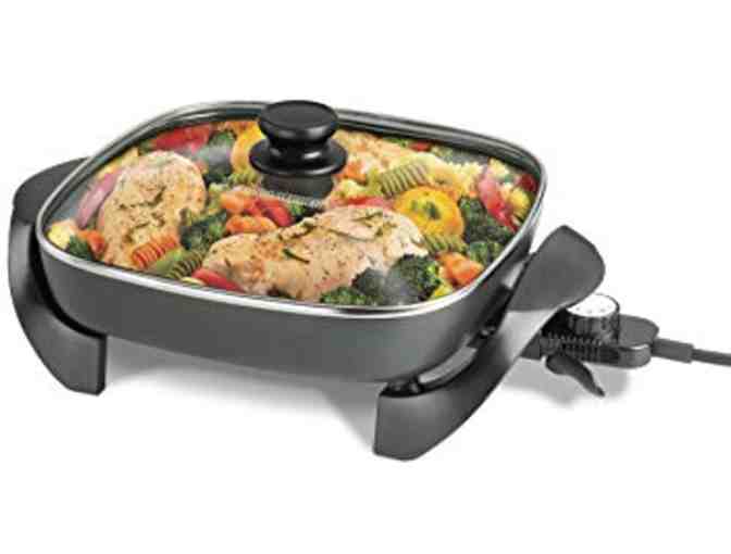 Electric skillet & electric salt & pepper mills