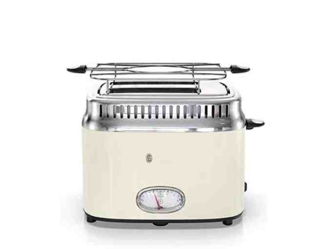 Three retro style kitchen appliances