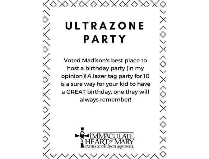 Birthday Party at Ultrazone Laser Tag in Madison