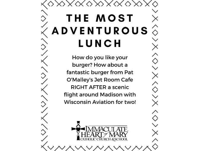 Lunch & scenic flight over Madison