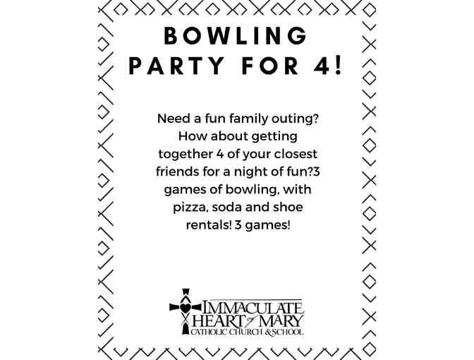 Bowling Party for 4 at Village Lanes