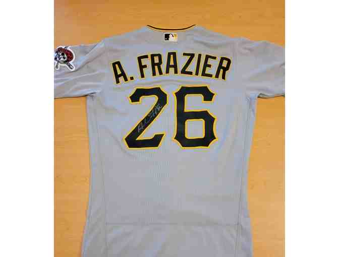 Signed Adam Frazier Jersey