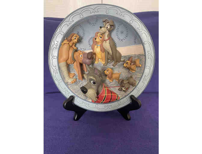 Lady and the Tramp Collector Plate - Photo 1