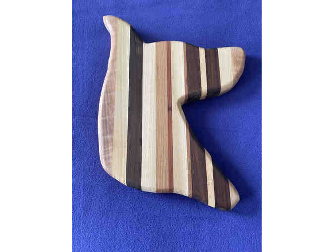 Doberman Wooden Cutting Board - Photo 1