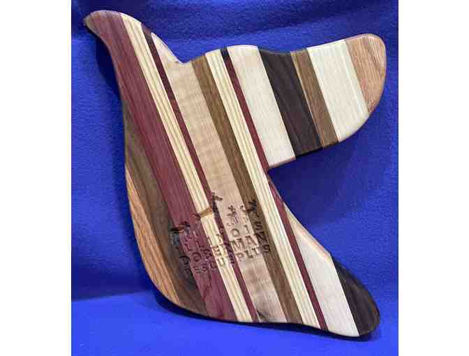 Doberman Wooden Cutting Board with IDR+ Logo - Photo 1