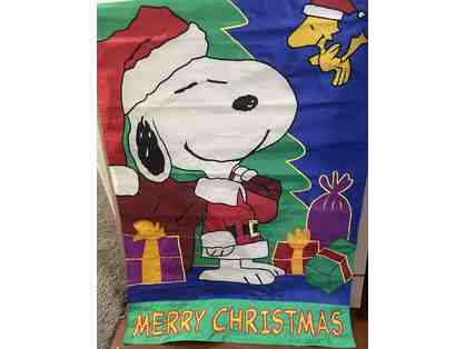 Peanuts Flag - Merry Christmas