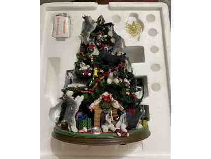 Danbury Mint Schnauzer Christmas Tree