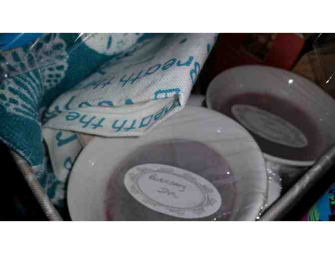 Seashell Themed Tea &  Jam Basket