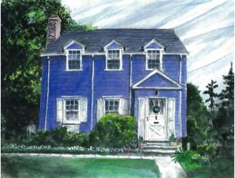 Hand Painted Watercolor of Your Home