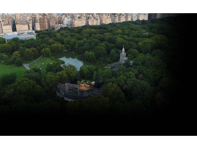 2 Tickets to  Shakespeare in the Park + Dinner at Sardi's