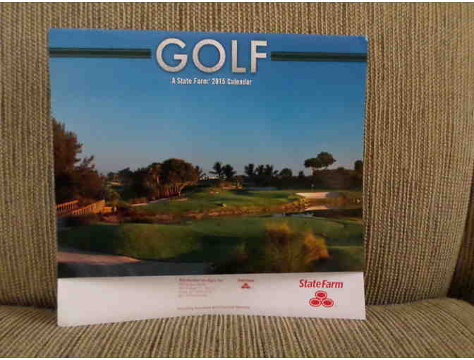 2015 Calendar Featuring Golf