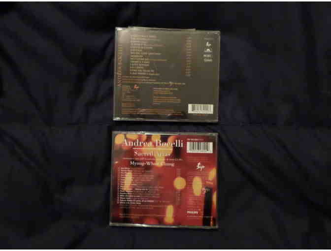 Two (2) Andrea Bocelli CDs