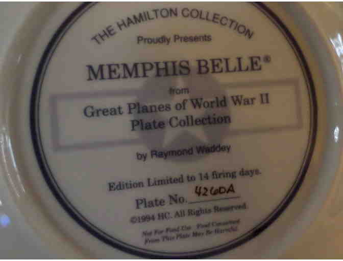 'Memphis Belle' Collector Plate--B