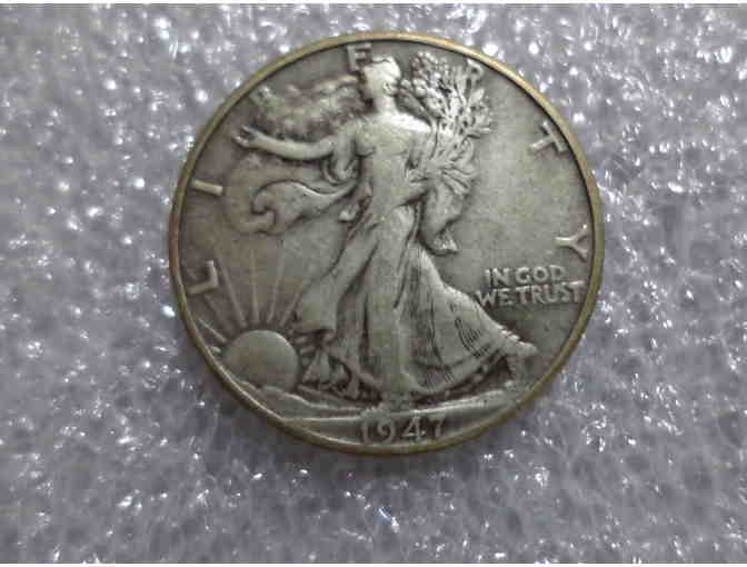 1947 Half Dollar 'D' Walking  Liberty